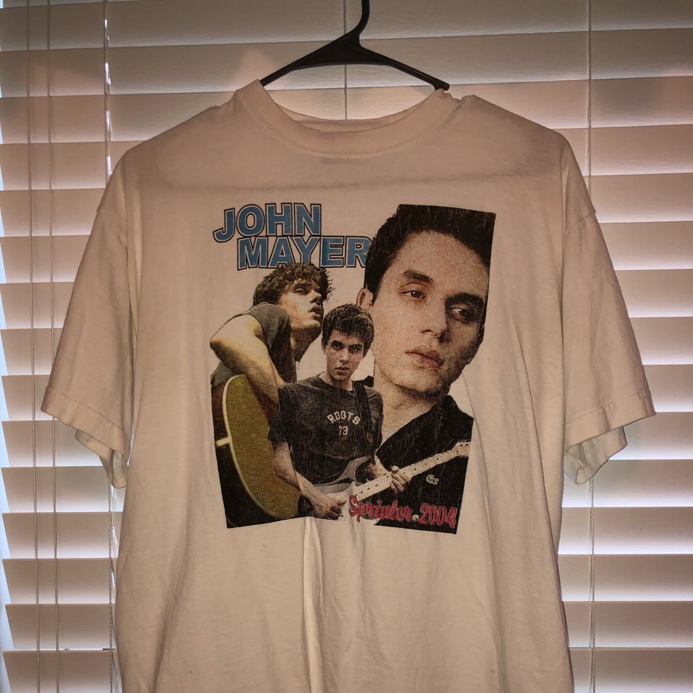 Vintage 2004 John Mayer Tour Shirt